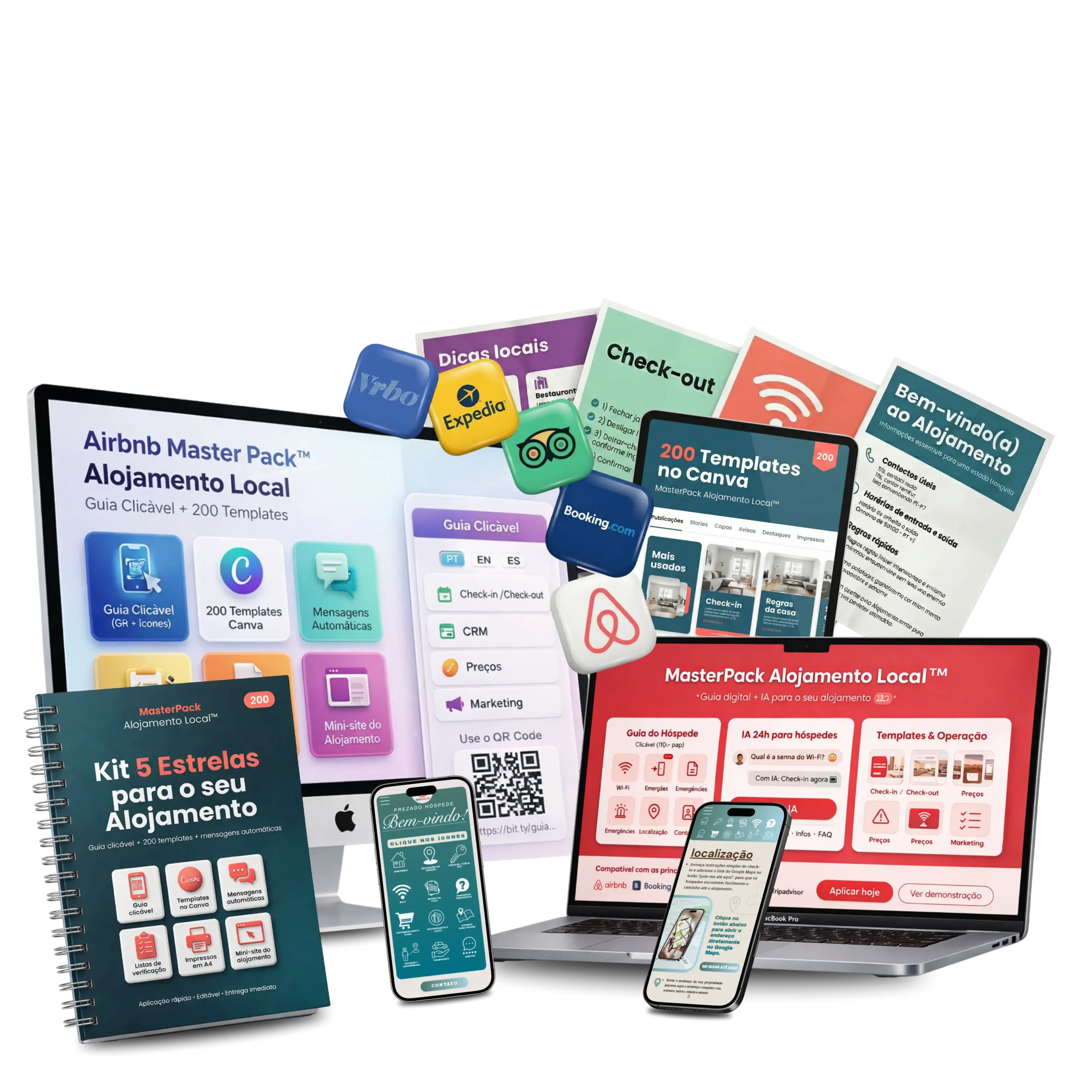 Mockup do Airbnb Master Pack